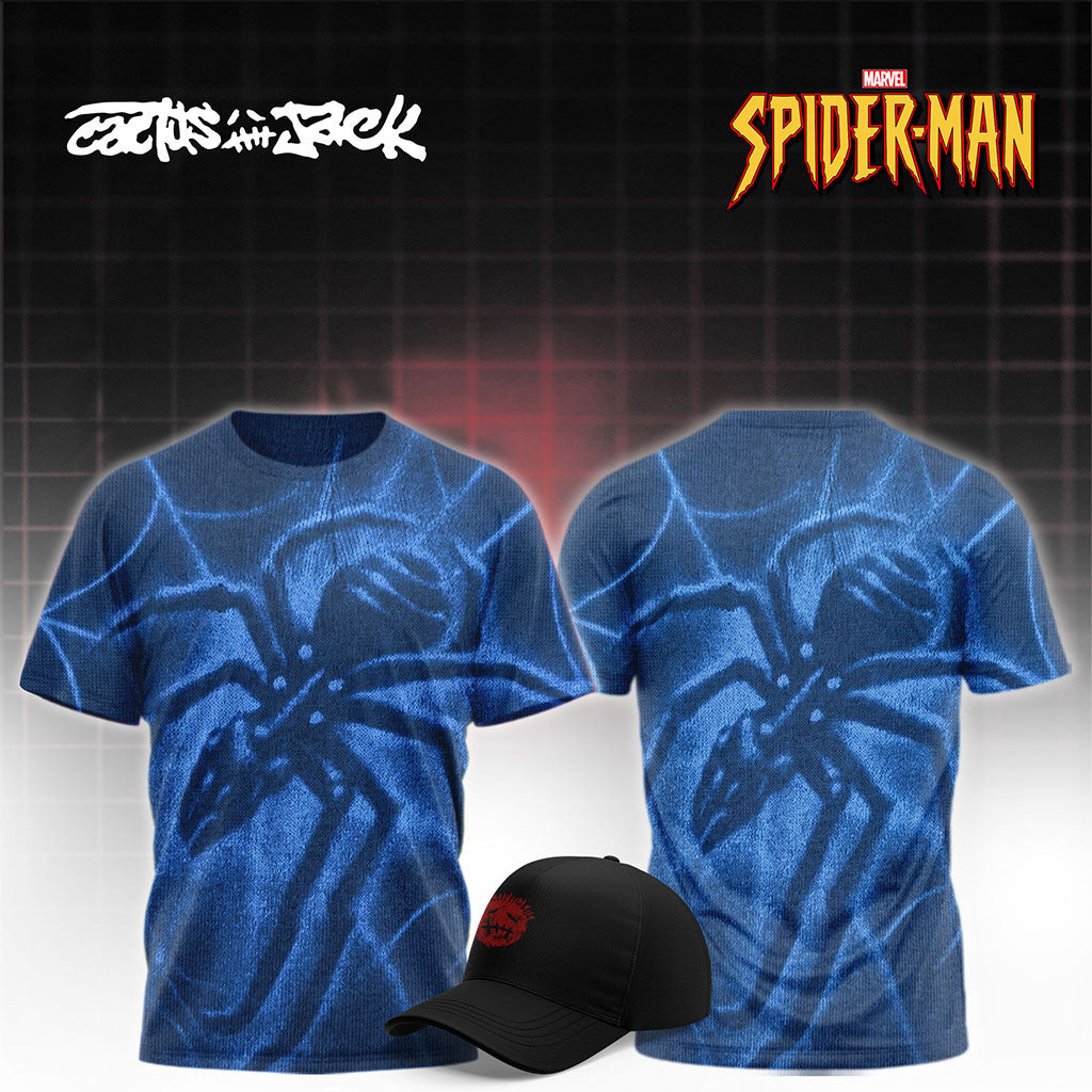 Cactus Jack X Spider-Man Brand New Day T-Shirt 2026 Marvel Merch Birthday Present For Husband - Merchluma