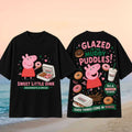 Krispy Kreme Peppa Pig Glazed Muddy Puddles Doughnut Shirt Krispy Kreme Merch Friends Gifts - Merchluma