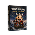 Erling Braut Haaland Legends Advent Calendar 24 Days Viking Norway Countdown Set Haaland Merch - Merchluma