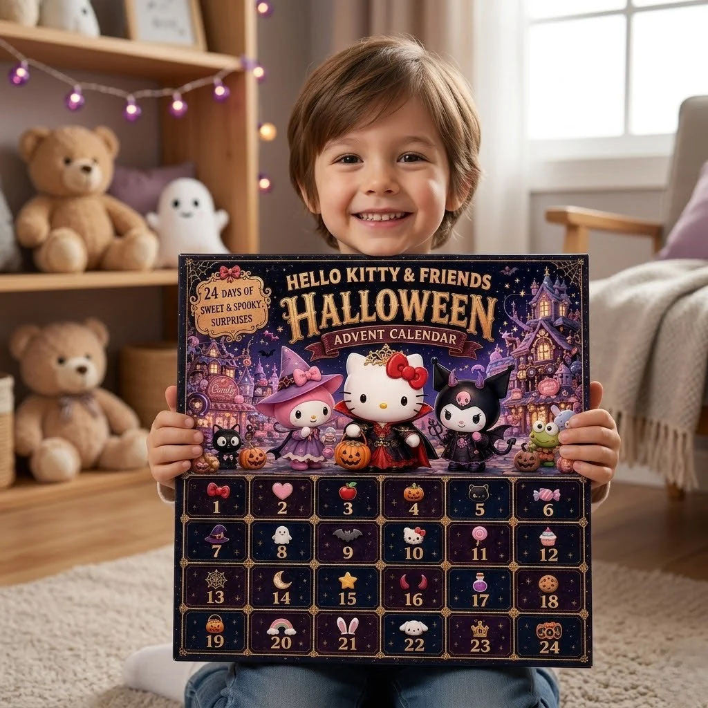 Hello Kitty And Friends X Halloween 2026 Advent Calendar Sanrio Merch Cute Halloween Gifts - Merchluma