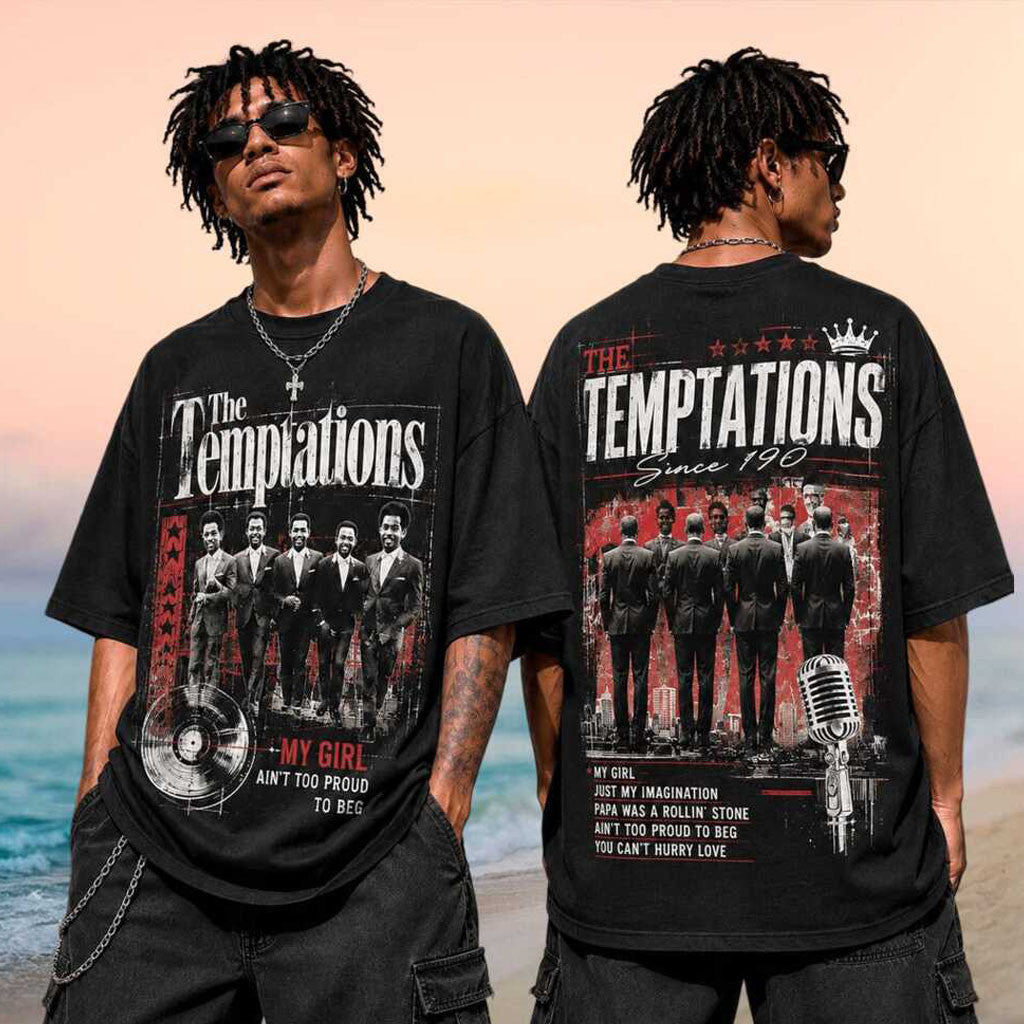 The Temptations Motown Legends My Girl Soul Music Shirt The Temptations Merch Fans Gifts - Merchluma