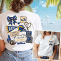 Los Angeles Rams Football Mom Game Day Bow Shirt LA Rams Merch Gift For Football Fans - Merchluma