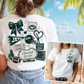 New York Jets Football Mom Game Day Coquette Bow Shirt NY Jets Merch Gift For Football Fans - Merchluma