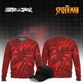 Cactus Jack X Spider-Man Brand New Day Sweatshirt 2026 Marvel Merch Best Gift For Brothers - Merchluma