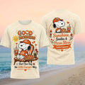 Little Caesars Snoopy Good Morning Sunshine Pizza Shirt Birthday Gift Ideas For BFF - Merchluma