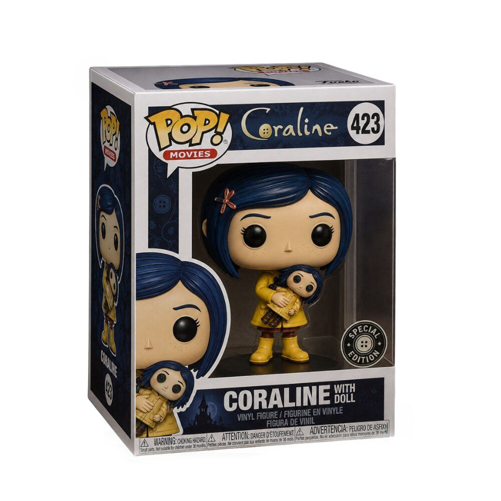 Coraline With Doll Funko Pop Coraline Movie Merch 2026 Gift Ideas For Daughters - Merchluma