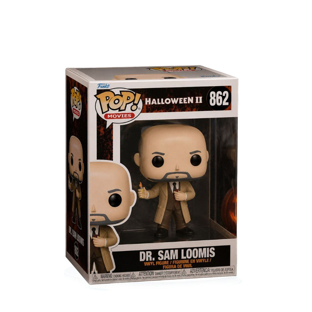 Halloween II Dr Sam Loomis Funko Pop Halloween II Merch Gift For Horror Movie Fans - Merchluma