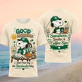 Snoopy Starbucks Good Morning Coffee Shirt Starbucks Merch Gift For Coffee Lovers - Merchluma