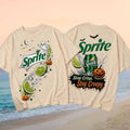 Sprite Stay Crisp Stay Creepy Halloween Lime Shirt Funny Halloween T-Shirt BFF Gifts - Merchluma
