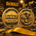 DeWalt 102nd Anniversary Commemorative Coin Built For The Trade Coin Gift For Fathers - Merchluma