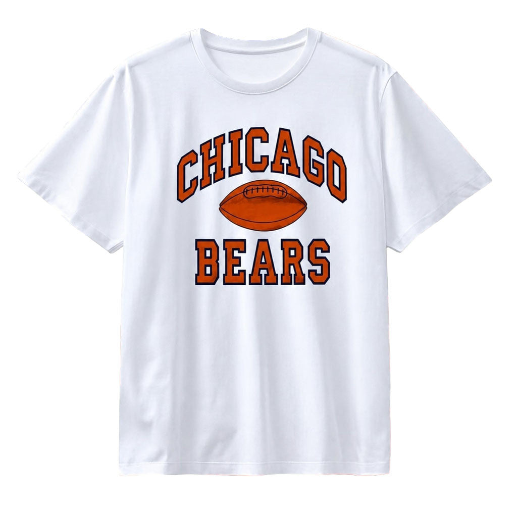 Chicago Bears Football Team Logo T-Shirt Chicago Bears Merch Game Day Gift For Football Lovers - Merchluma