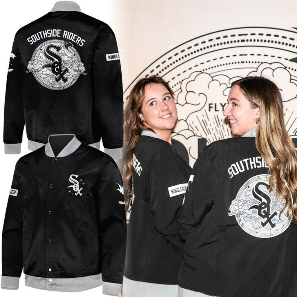 Chicago White Sox X Fourth Wing Night 2026 Baseball Jacket White Sox Merch Present For Fans - Merchluma