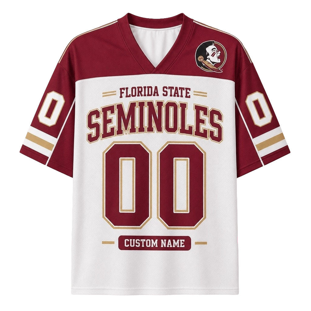 Custom Florida State Seminoles Jersey Game Day Outfit Football Gifts For Seminoles Fans - Merchluma