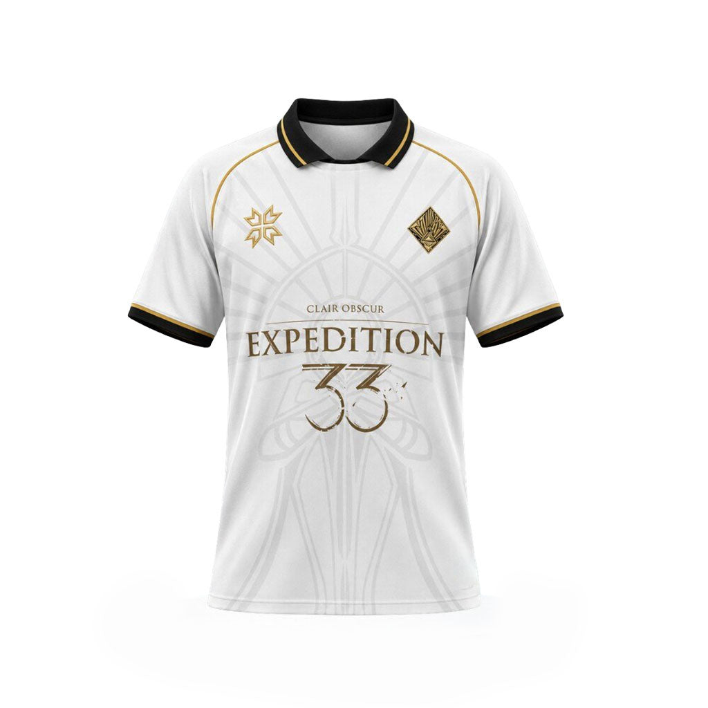Clair Obscur Expedition 33 Jersey Shirt Clair Obscur Merch Present For Game Lovers - Merchluma