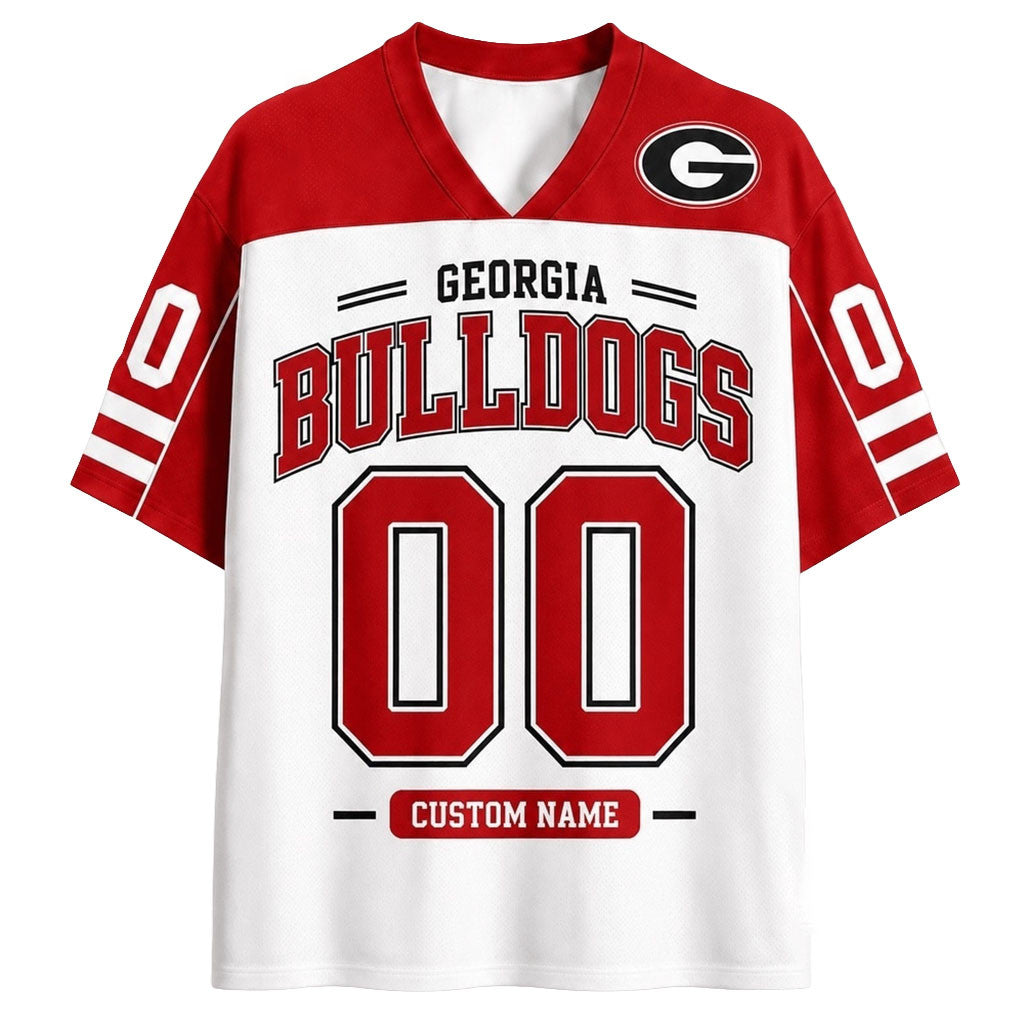 Custom Georgia Bulldogs Jersey Football Game Day Apparel Gifts For Dawg Nation - Merchluma