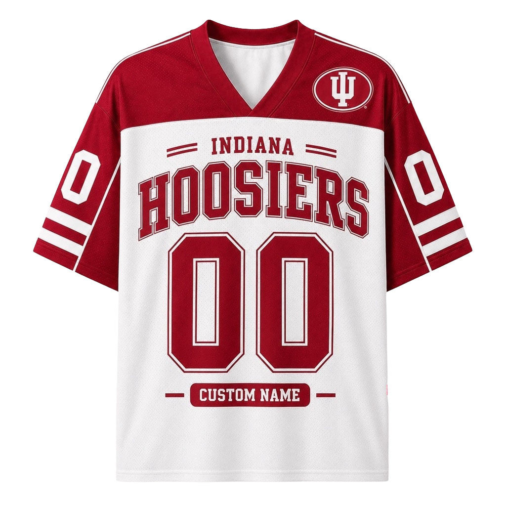 Custom Indiana Hoosiers Jersey Gameday Clothing Gifts For Indiana Hoosiers Lovers - Merchluma