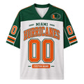 Custom Miami Hurricanes Jersey Gameday Clothing Gift Ideas For Miami Hurricanes Fans - Merchluma