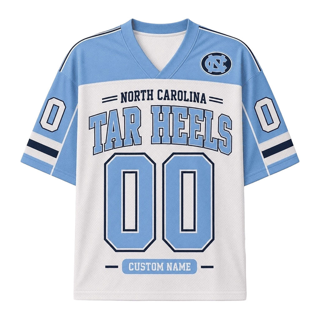 Custom North Carolina Tar Heels Jersey Game Day Apparel Gift For Tar Heels Fans - Merchluma
