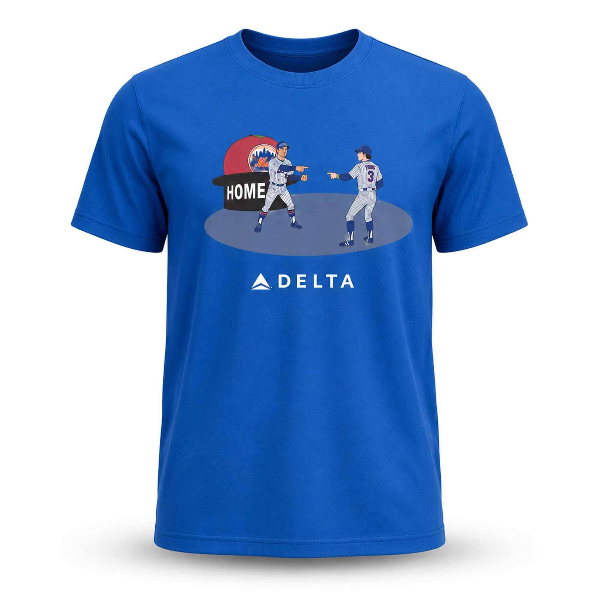 2026 NY Mets Carson Benge x A J Ewing T-Shirt New York Mets Merch Gifts For Baseball Lovers - Merchluma