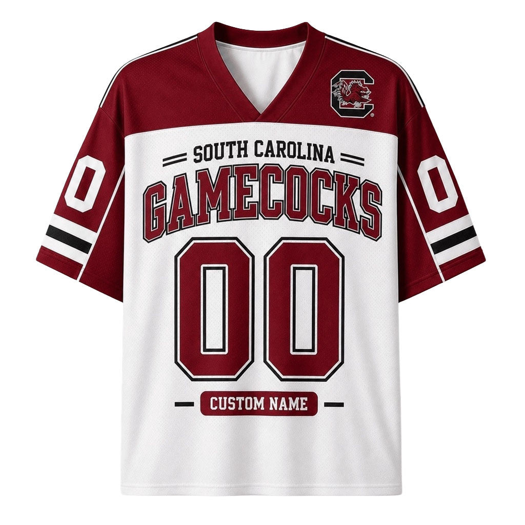 Custom South Carolina Gamecocks Jersey Game Day Outfit Ideas Gamecocks Fans Gifts - Merchluma