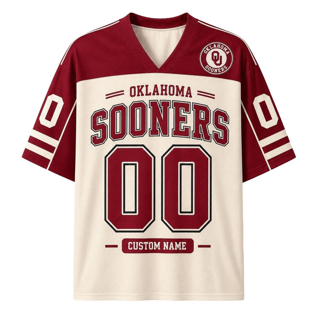 Customized Oklahoma Sooners Jersey Game Day Outfit Oklahoma Sooners Fans Gifts - Merchluma