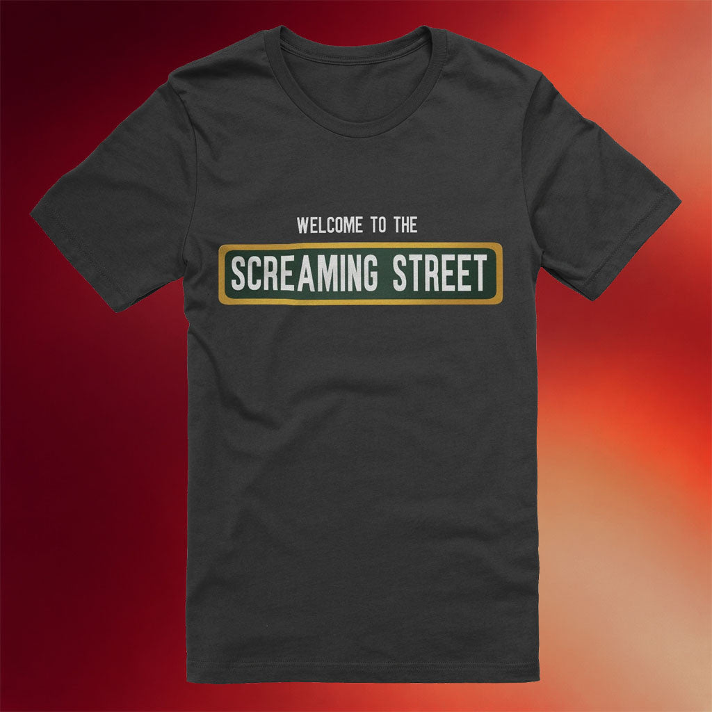 Tom Grossi Merch 2026 Welcome To Screaming Street T-Shirt Best Gifts For Boyfriend - Merchluma