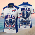 Buffalo Bills Merch Bills Mafia Stadium Skyline Polo Shirt Game Day Apparel Gift Ideas - Merchluma