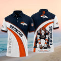 Denver Broncos Merch Broncos Est 1960 Forever Denver Polo Shirt Gifts For Football Fans - Merchluma