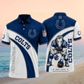Indianapolis Colts Merch Colts Forever Indianapolis Polo Shirt Football Lovers Gifts - Merchluma