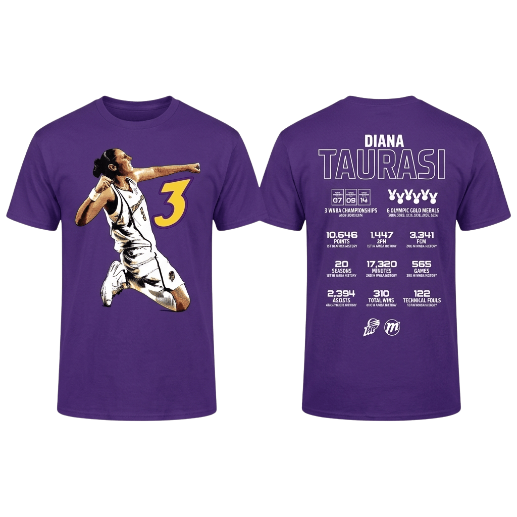 Larry Fitzgerald Jr #3 Diana Taurasi Shirt Larry Fitzgerald Jr Merch Gifts For Basketball Fan - Merchluma