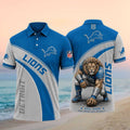 Detroit Lions Merch One Pride One Detroit Polo Shirt Best Gift For Football Lovers - Merchluma