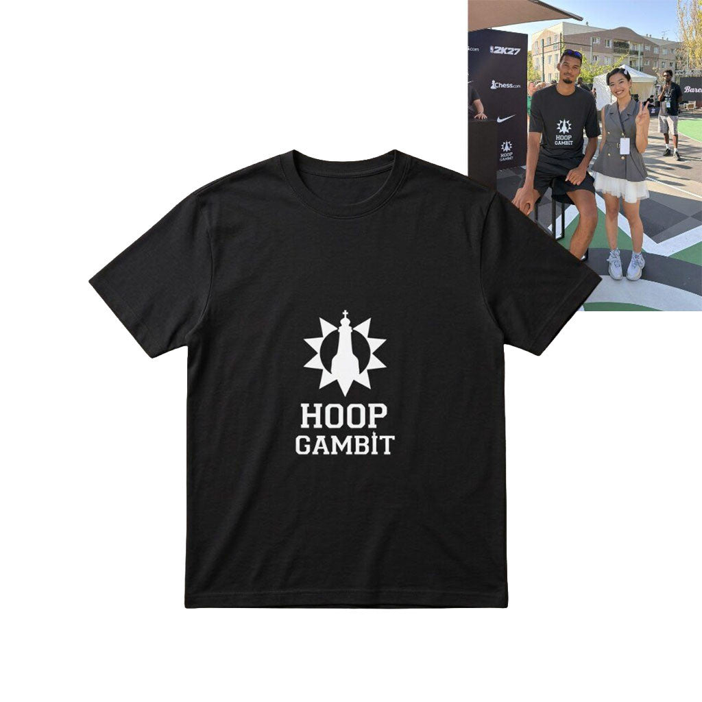 Victor Wembanyama Hoop Gambit Chess King Basketball Graphic T-Shirt Gift For Friends - Merchluma