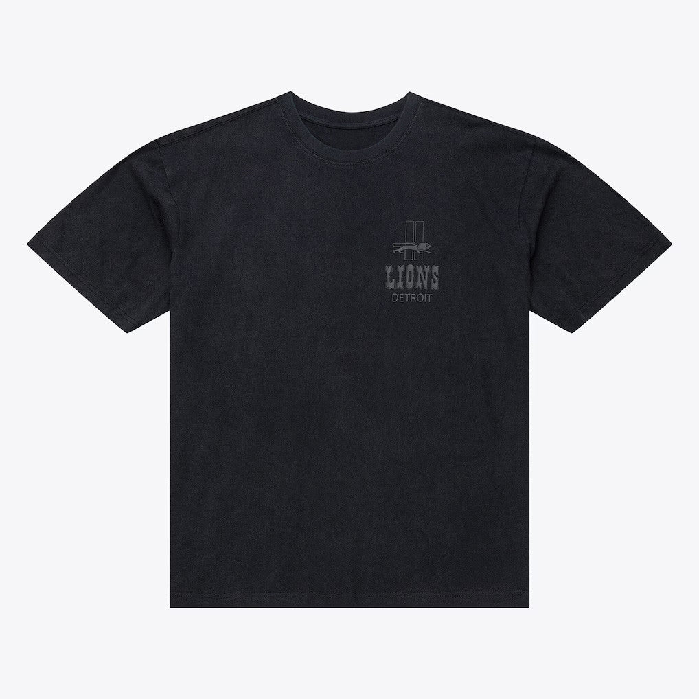 Detroit Lions Merch 2026 Detroit Lions Core Essentials Micro Logo T-Shirt Gift For Fans - Merchluma