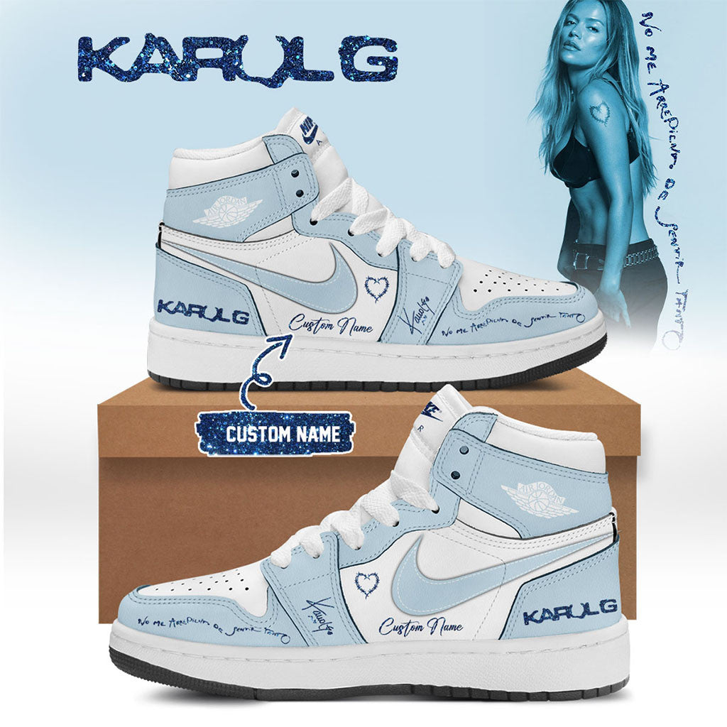 Personalized Karol G No Me Arrepiento De Sentir Tanto Shoes 2026 Karol G Album Merch Fans Gifts - Merchluma