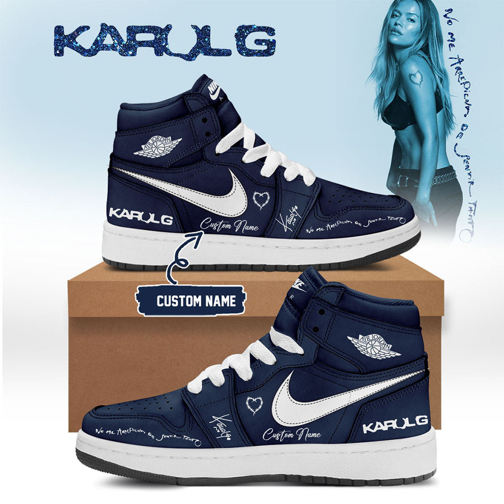 Personalized Karol G Merch No Me Arrepiento De Sentir Tanto Sneakers 2026 Gift For Music Fans - Merchluma
