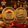 Pizza Hut 68th Anniversary Red Hat Commemorative Coin Hot Cheesy Iconic Coin Gift For Friends - Merchluma
