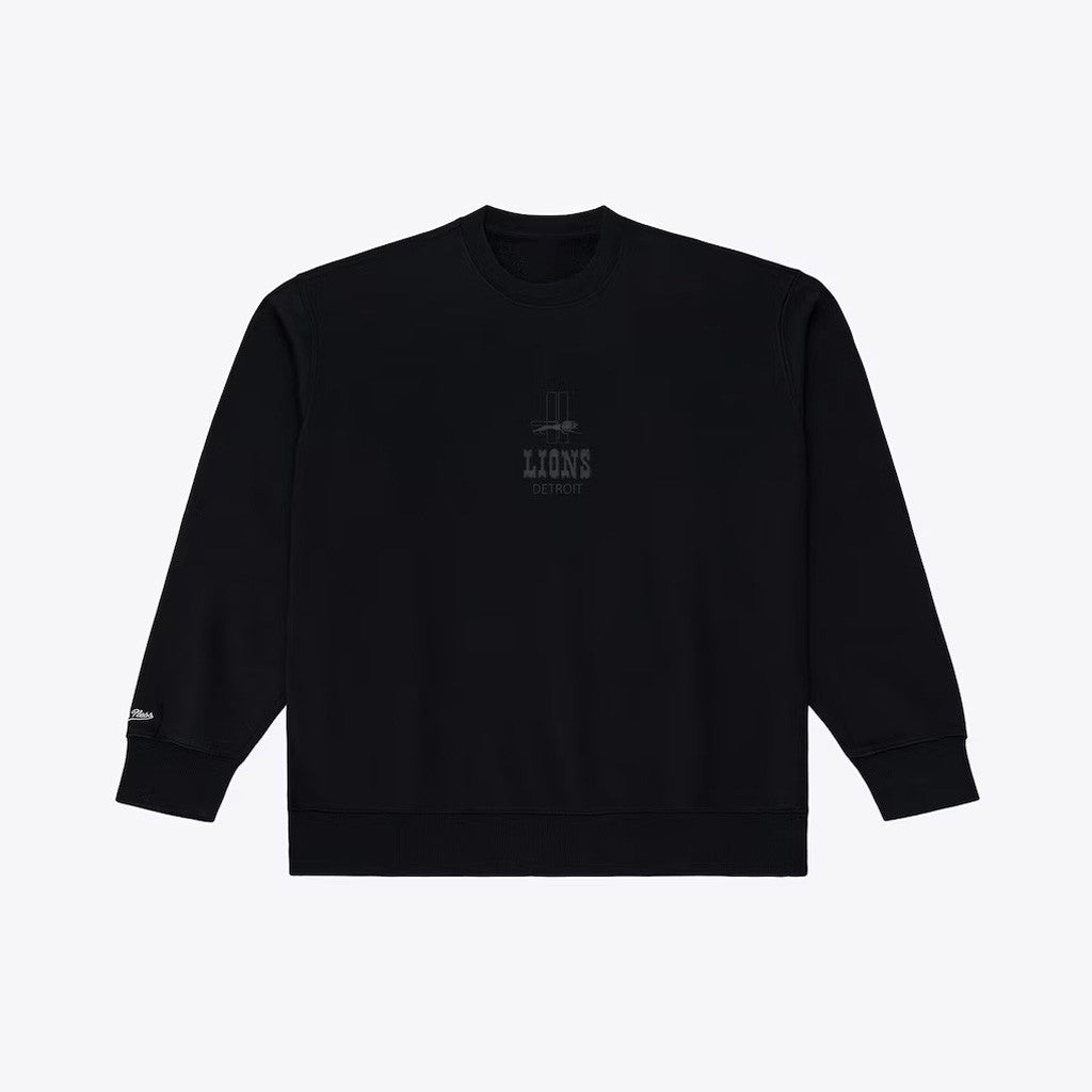 Detroit Lions Merch 2026 Detroit Lions Micro Logo Sweatshirt Game Day Gift For Football Lover - Merchluma