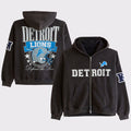 Detroit Lions Merch 2026 Detroit Lions Abercrombie And Fitch Zip Hoodie Football Fan Gifts - Merchluma