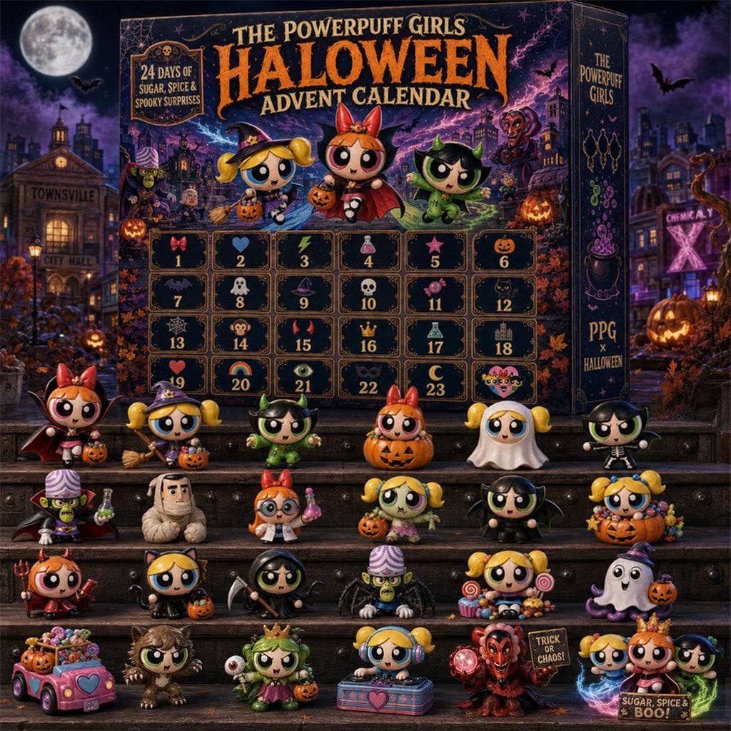 The Powerpuff Girls X Halloween 2026 Advent Calendar Trick Or Treat Merch Halloween Gift Ideas - Merchluma