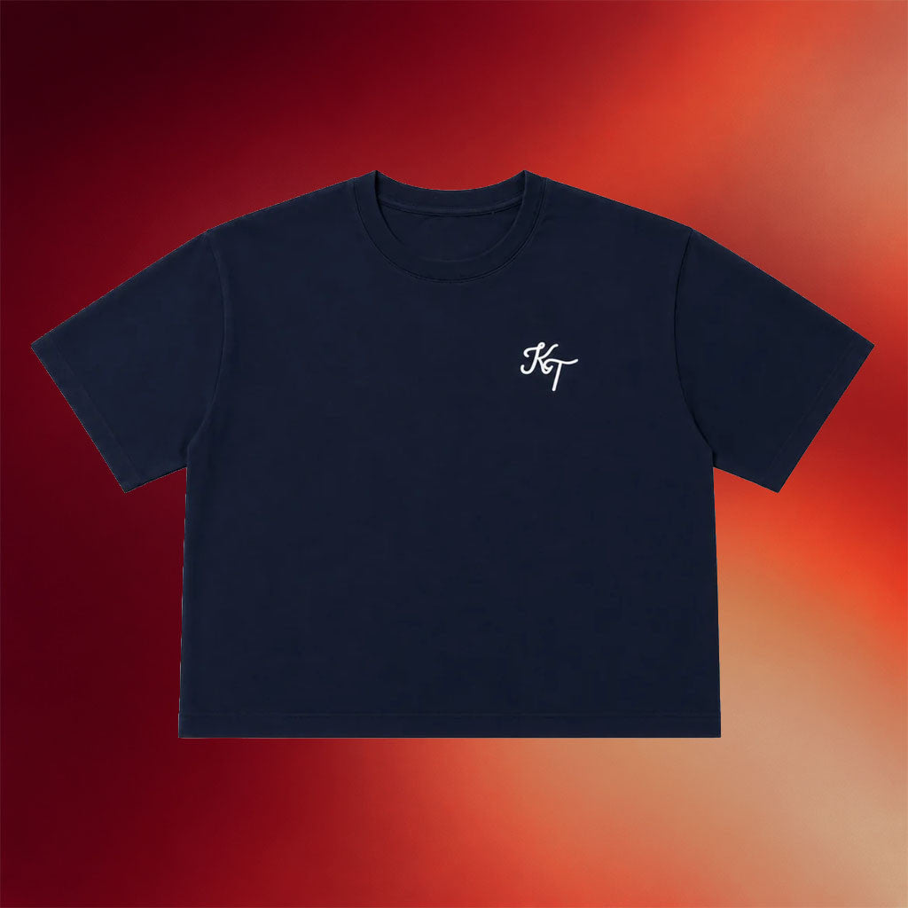 Kai Trump Merch 2026 KT Cropped T-Shirt Best Birthday Gift For Her - Merchluma