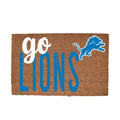 Detroit Lions Merch 2026 Go Lions Doormat Front Porch Decor Gift For Football Lovers - Merchluma