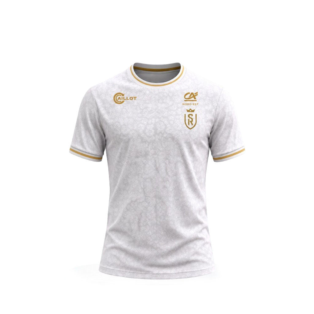 Stade De Reims 26 27 Away Kit Jersey Shirt Stade De Reims Merch Gift For Soccer Fans - Merchluma