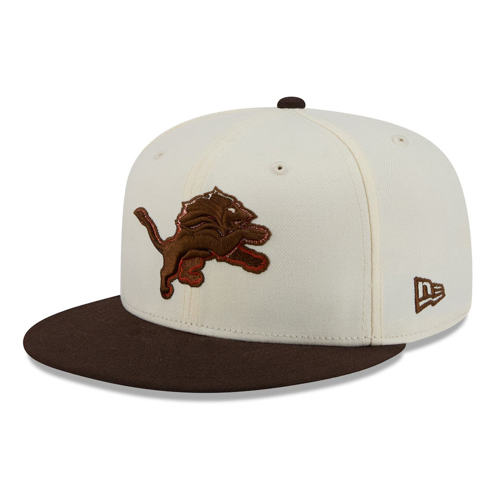 Detroit Lions Merch 2026 Detroit Lions Pumpkin Spice Snapback Hat Embroidered Football Fan Gear - Merchluma