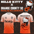 Orange County SC X Hello Kitty 2026 T-Shirt Orange County SC Merch Gift For Fans - Merchluma