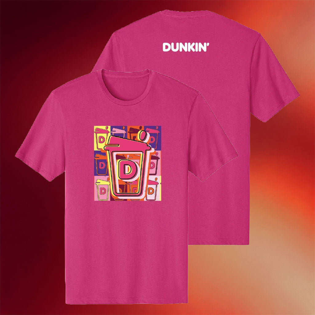 Dunkin Crew Merch 2026 Dunkin' Pop Art T-Shirt Dunkin Donuts Shirt Present For Friends - Merchluma