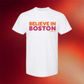 Dunkin' x Sully's Merch 2026 Believe In Boston x Dunkin' T-Shirt White Gift For Friends - Merchluma
