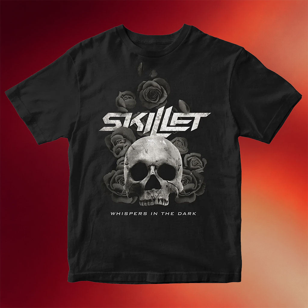 Skillet Merch 2026 Whispers In The Dark T-Shirt Best Gifts For Rock Music Lovers - Merchluma