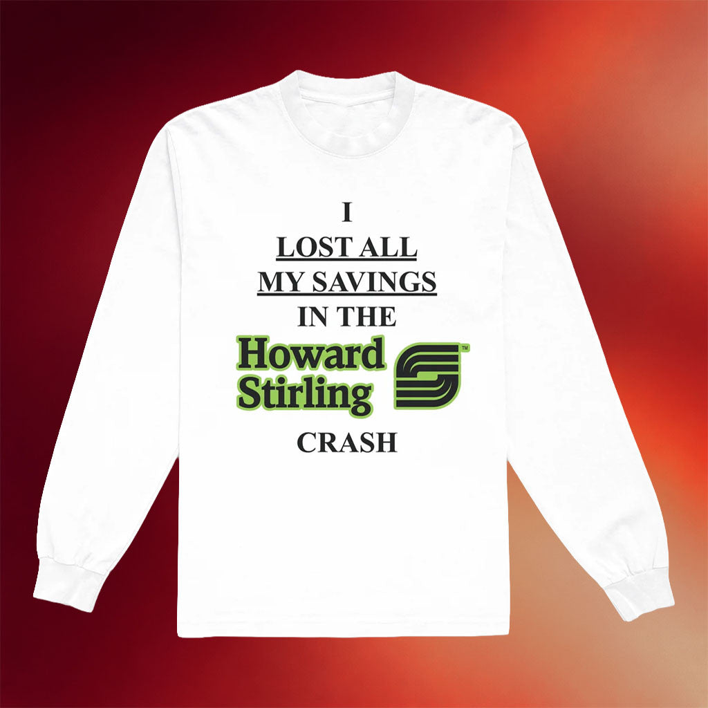 A24 Films Merch 2026 The Moment Howard Stirling Long Sleeve Shirt The Moment Movie Merch - Merchluma