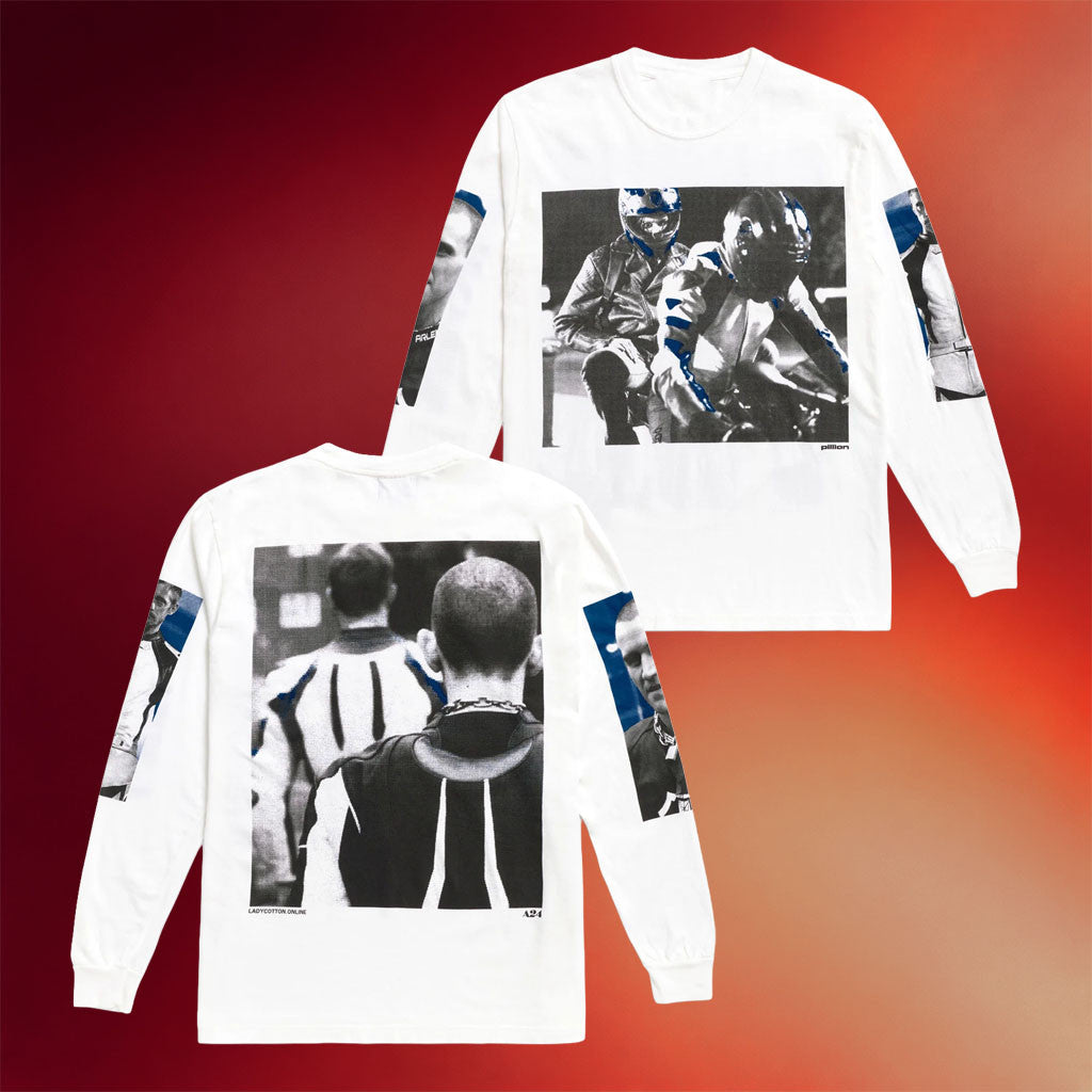 A24 Films Merch 2026 Pillion X Ladycotton Rider Long Sleeve Shirt Best Gift For Brothers - Merchluma