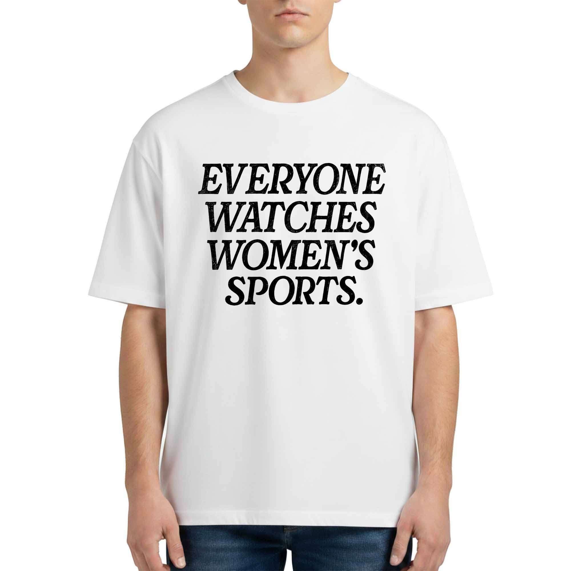 Jim Harbaugh And Mike McDaniel Everyone Watches Women's Sports Shirt Gifts For Fans - Merchluma